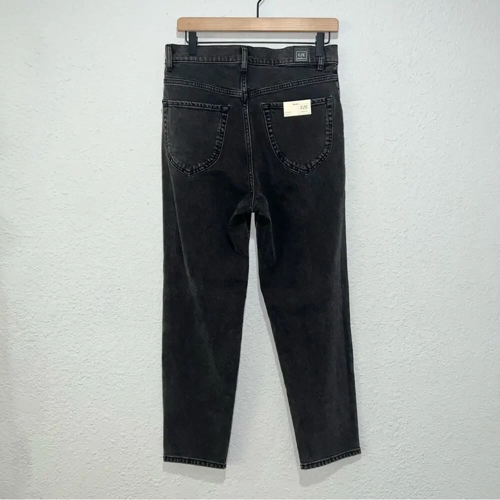 Current/Elliott Pleated Straight Jean